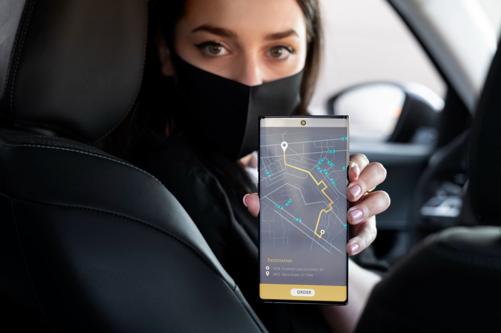 map car rideshare